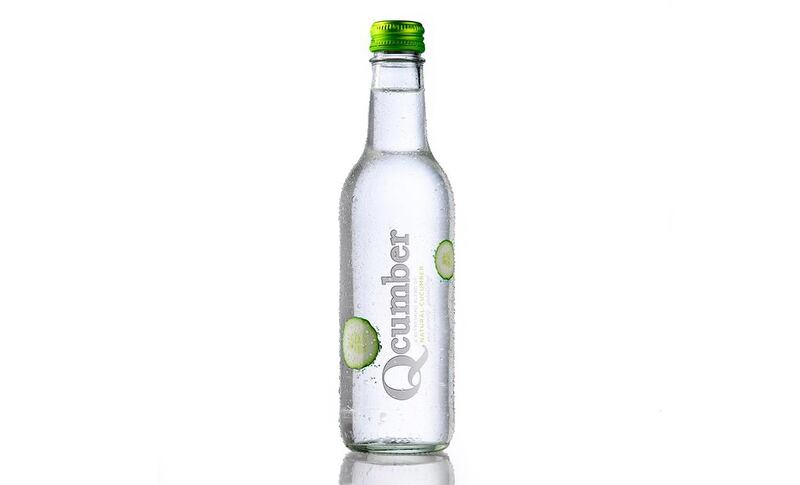 Qcumber fizzy drink. Courtesy Qcumber