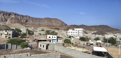 Al Khaisa village where the majority of the lucky fishermen live. Ali Mahmood for the National 