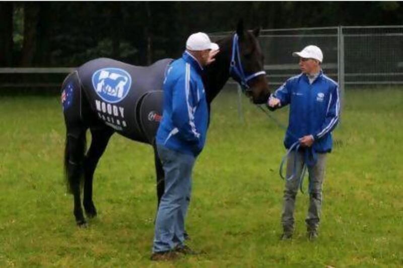 Trainer Peter Moody, left, believes Black Caviar is ready for the Royal Meeting. Dean Mouhtaropoulos / Getty Images