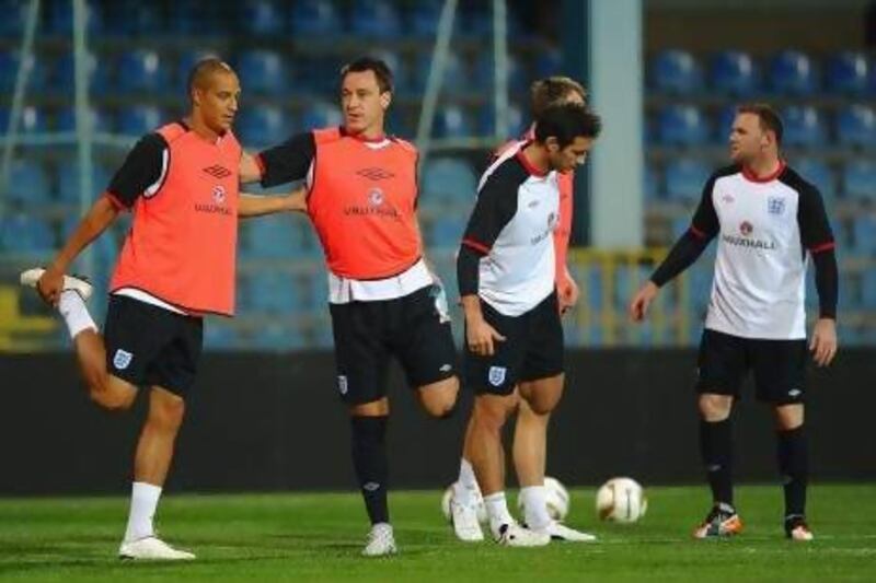 The bonding among players, such as Bobby Zamora, left, and John Terry, is evident as a result of growing up as footballers at Senrab.