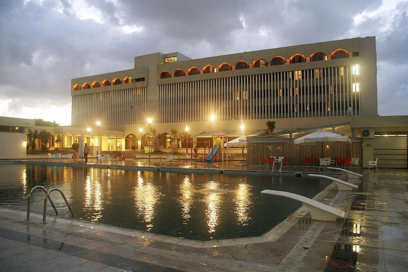 The members of Libya's elected parliament are staying at the Dar Al Salam hotel in Tobruk. They and their families get three meals a day, paid for out of Libya’s US$47 billion (Dh172.49bn) budget. Reuters