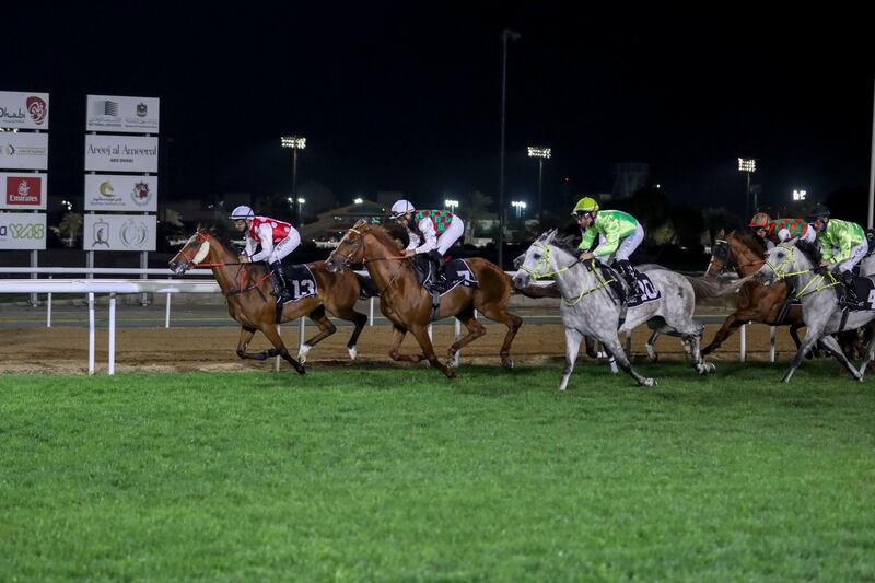 Action from the President's Cup for Purebred Arabians.