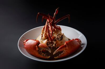 Ministry of Crab's famed pepper crab dish. Photo: Ministry of Crab
