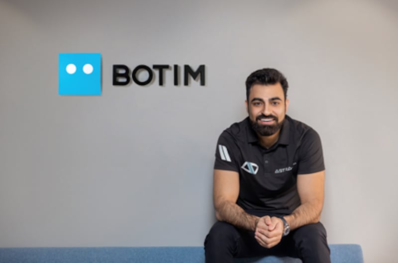 Founder Abdallah Abu Sheikh said Astra Tech will add 'several services' to Botim. Photo: Astra Tech