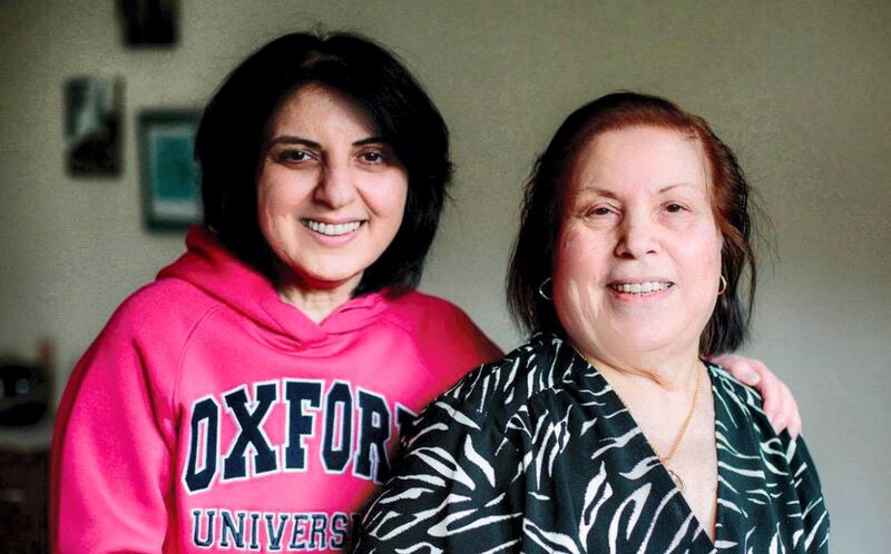Niran Al Tahan and her mother were relocated to Oxford from Amman in April 2016. Courtesy Niran Al Tahan.