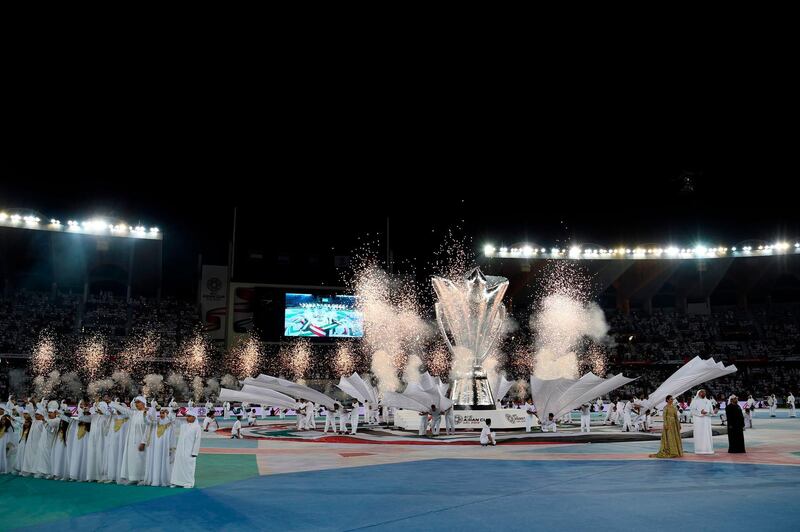 The opening ceremony of 2019 AFC Asian Cup. AFP