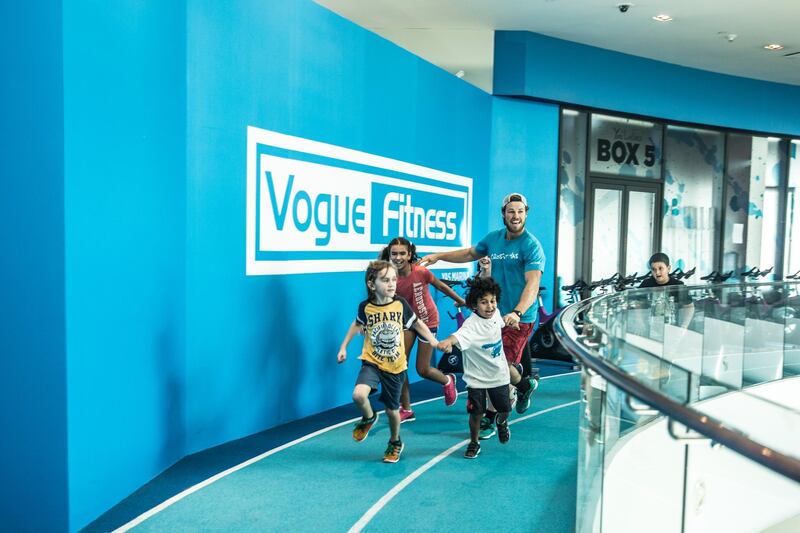 Register your children for Yas Kids, a CrossFit programme for ages 6-12 at Vogue Fitness.