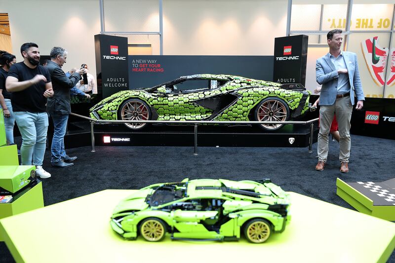 A 1:8 scale Lego Technic Lamborghini Sian FKP 37 was released in 2020. It costs Dh1,599 in Lego stores in the UAE.