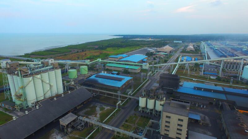 Inalum's aluminium smelter facility in Indonesia. Photo: EGA