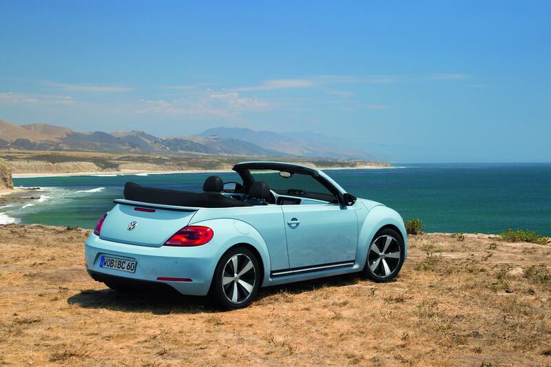 Volkswagen Beetle Cabriolet. Courtesy Volkswagen.

NOTE: Motoring/Weekend feature on convertibles that will run towards the ends of October. *** Local Caption ***  VW2.jpg