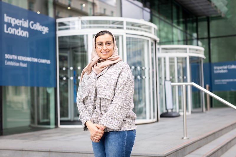 Huda Ahli, an Emirati PhD student at Imperial College completing her doctorate in environmental engineering. Mark Chilvers / The National