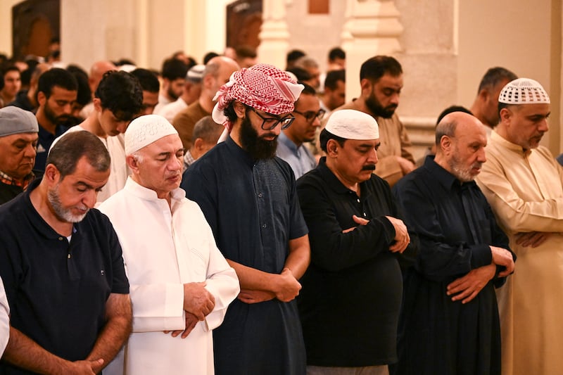 Worshippers believe the nightly prayers help to strengthen their faith