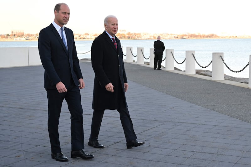 Prince William is on a three-day trip to Boston for the Earthshot awards. AFP