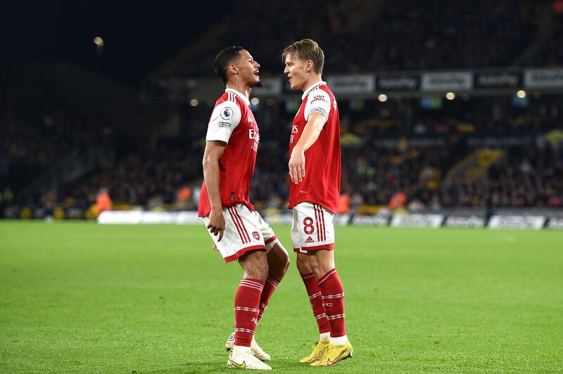 William Saliba – 6. The reliable defender has been superb this season, but he got away with a couple of clangers, notably after playing Guedes straight through on goal with a blind pass. Despite that, he still came away with a clean sheet. Getty