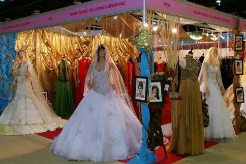 Arab expat couples are spending an average of Dh200,000 for their wedding day, from Dh100,000 a year ago. Jeffrey E Biteng / The National