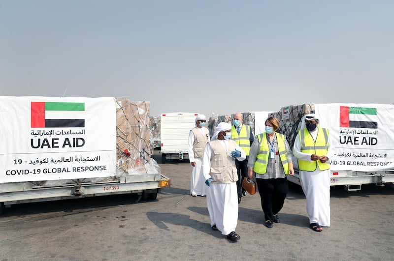 ABU DHABI, 21st June, 2020 (WAM) -- The UAE today sent an aid plane carrying 11 metric tons of medical supplies to Azerbaijan to bolster the country’s efforts to curb the spread of COVID-19. Wam