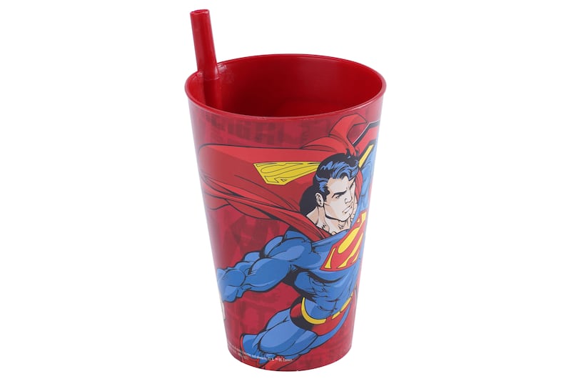 Superman cup with pipette, Dh3, Pan Emirates.