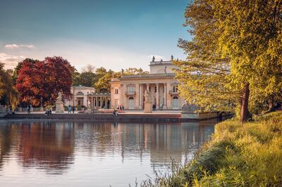 The Royal Palace in Lazienki Park. Courtesy Adam Niescioruk