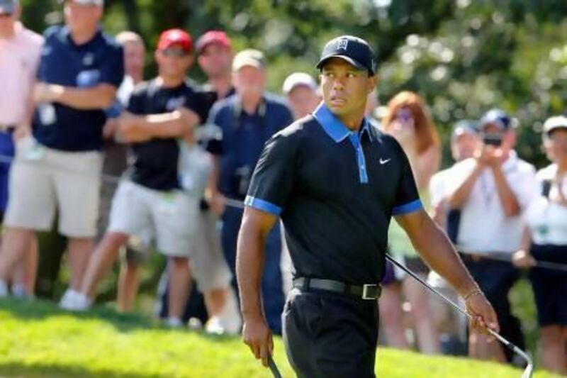 Tiger Woods has endured frustrating weekends at the major championships in recent times.