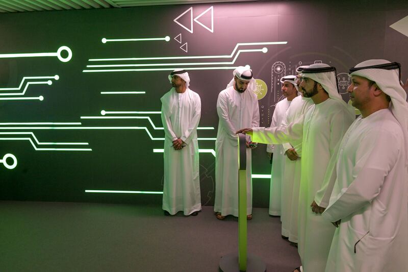 Sheikh Hamdan bin Mohammed opened the green data centre of Data Hub Integrated Solutions (Moro Hub).