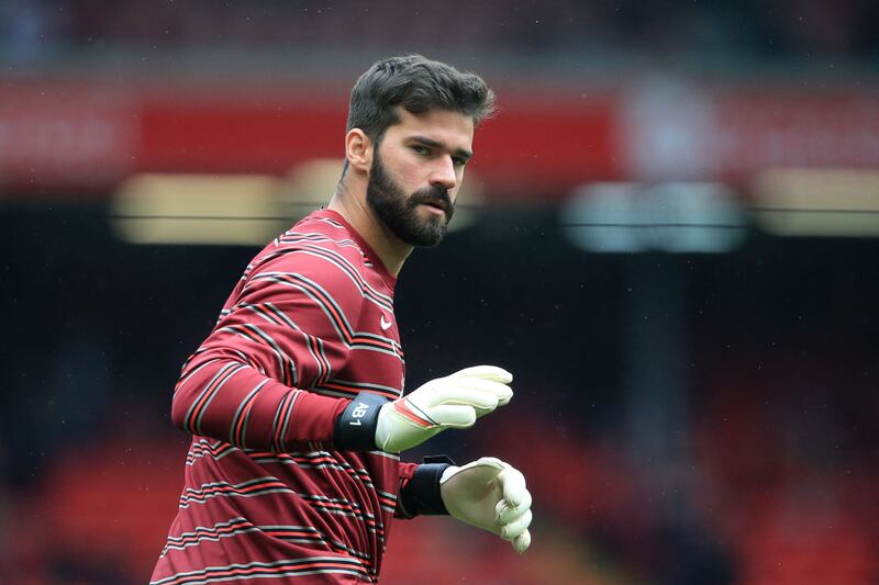 LIVERPOOL RATINGS: Alisson Becker – 7. A composed performance from the Brazilian, who handled the aerial attack with ease. He dithered a bit and gave Tarkowski one chance but was otherwise in control. AFP