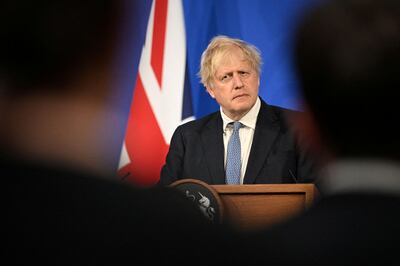 The UK's prime minister, Boris Johnson, is facing calls to step down over the "partygate" scandal. Reuters
