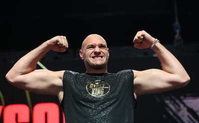 Tyson Fury defends his WBC heavyweight title against Deontay Wilder on October 9. PA