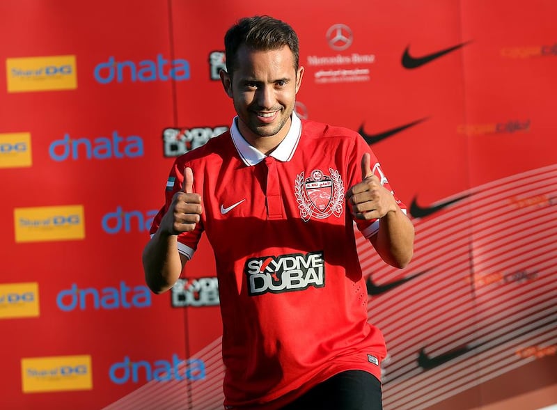 Everton Ribeiro is Al Ahli’s big catch. Satish Kumar / The National

