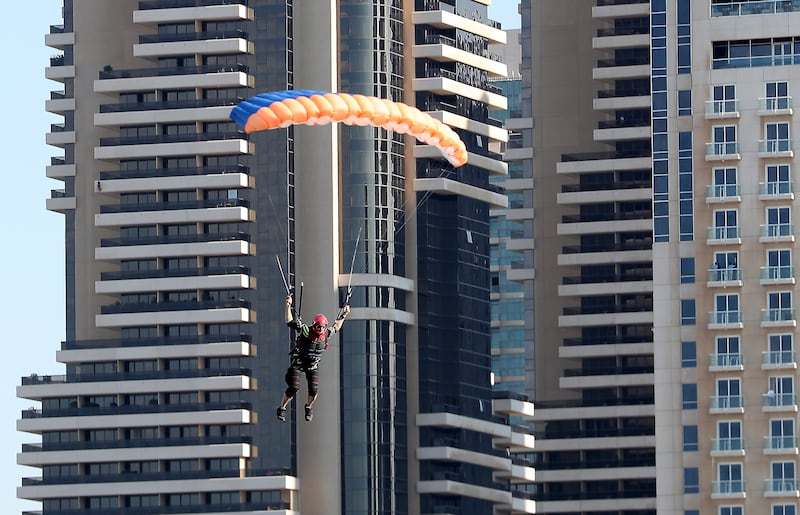 The Swoop Festival in Dubai was free for spectators, who were able to access the event through Zero Gravity