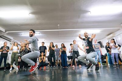 Brothers Vikram and Mrinal Seth have been hosting dance classes from their north London living room