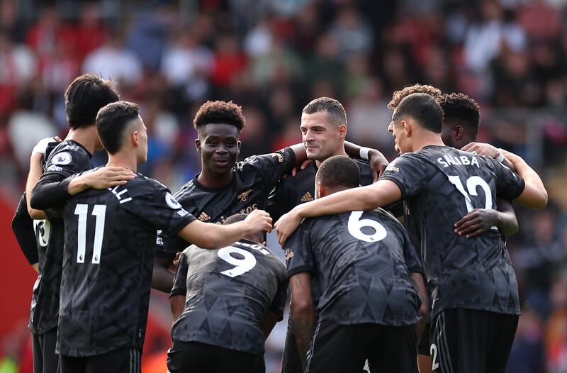 SUNDAY: Arsenal v Nottingham Forest (6pm) - Dropping points at Southampton after taking the lead was not the usual Arsenal of this season. While Forest beat Liverpool, they might not find the Gunners so forgiving. Prediction: Arsenal 4 Forest 0. Getty