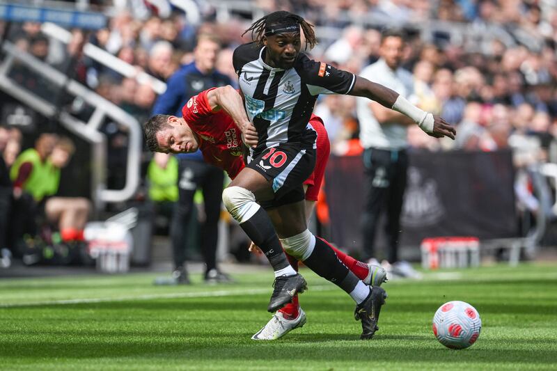 Allan Saint-Maximin - 4

The Frenchman fooled Fabinho late on but, as so often, his flashes of skill are too few and occur in areas which are not dangerous. He did not hurt Liverpool. 
AFP