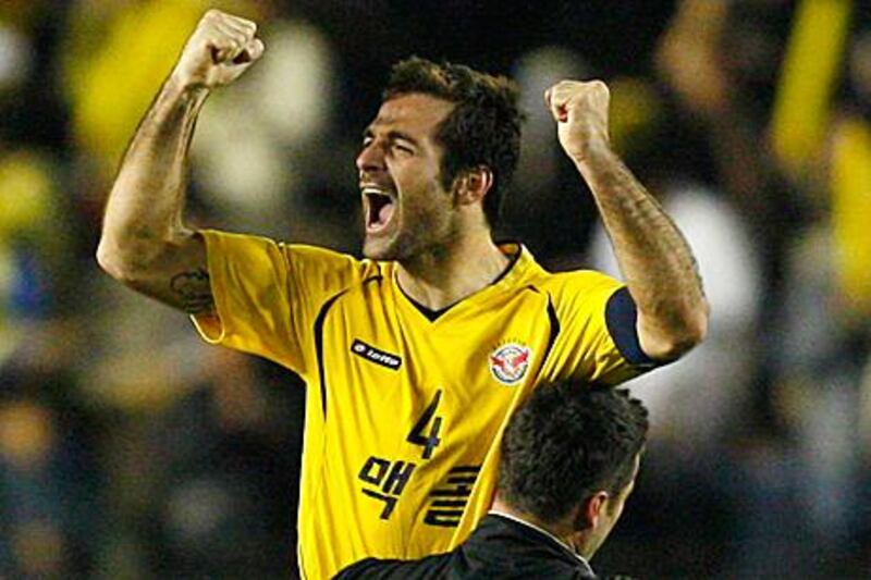 Sasa Ognenovski has enjoyed a whirlwind week in which he scored to help Seongnam win the Asian Champions League and then received his first call-up to the Australia squad to face Egypt tonight.