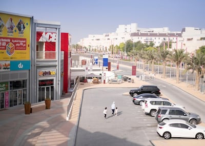 DUBAI, UNITED ARAB EMIRATES. 19 AUGUST 2019. 

First Avenue mall in Motor City is charging customers 30AED an hour for parking outside, and 20AED for parking underground.

(Photo: Reem Mohammed/The National)

Reporter: Patrick Ryan
Section: NA