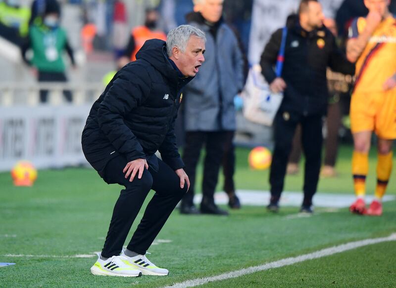 Roma manager Jose Mourinho. Reuters