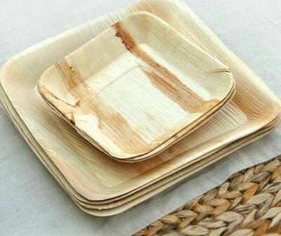 Bamboo plates are another option.