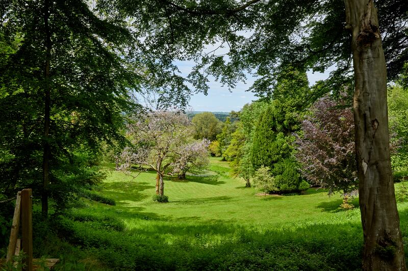 There are woodland areas on the 28.96 hectare plot