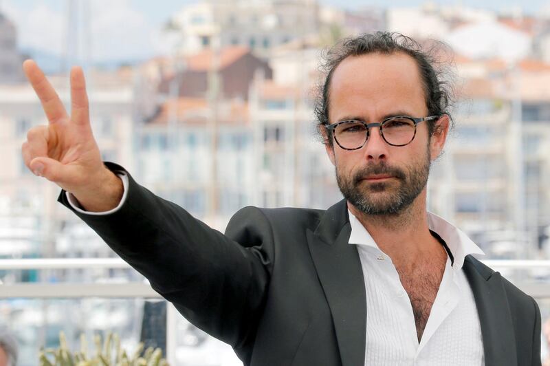 FILE PHOTO: 71st Cannes Film Festival - photocall for the documentary film "Libre" presented as part of special screenings - Cannes, France May 18, 2018. Cedric Herrou, a French farmer and volunteer helping migrants. REUTERS/Regis Duvignau/File Photo