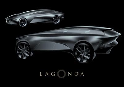 Lagonda plans what it calls a unique electric 4x4. Courtesy Lagonda