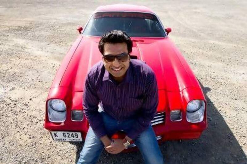 Abhay Potdar had driven a few cars, including a 1995 Honda Accord and a 2008 Nissan Altima, before finding his dream car in a car park in Sharjah. Sarah Dea / The National