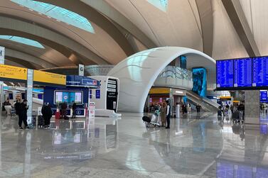 Abu Dhabi's Zayed International Airport had a total of 29 airlines operating scheduled flights in the first quarter of 2024. Hayley Skirka / The National
