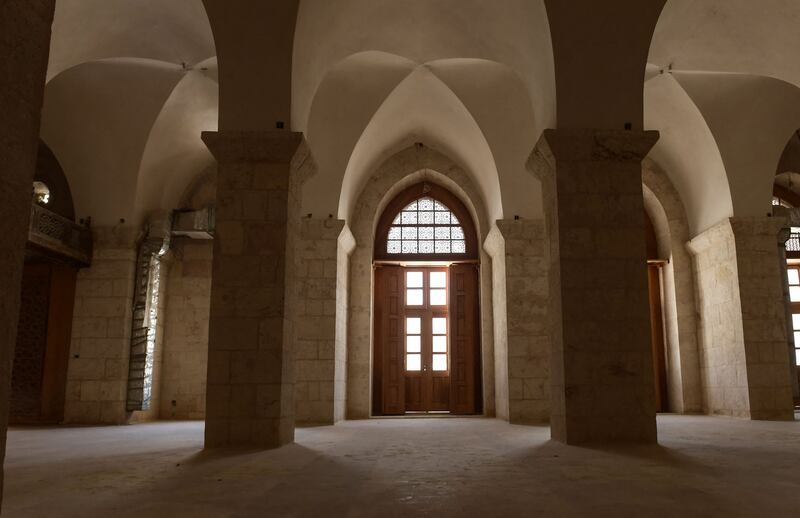 A recently renovated part of the mosque.