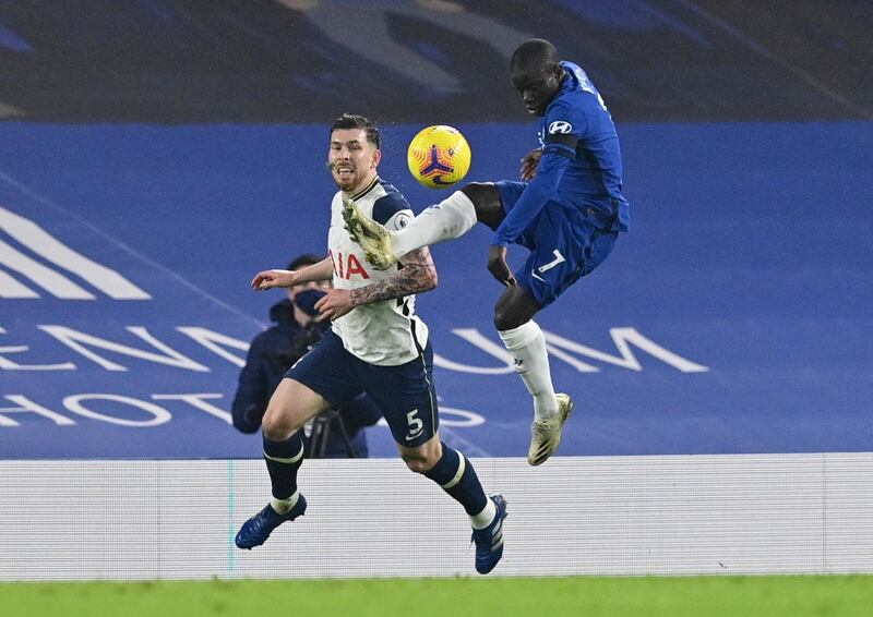 N’Golo Kante – 6. Had his work cut out marshalling his fellow Frenchman Ndombele, so he would have been glad to see him go off just after the hour. Reuters