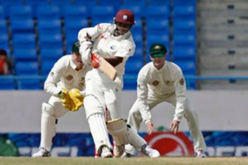 Cricket - West Indies v Australia - Test Series Second Test - Antigua - St. Johns - 2/6/08

West Indies Shivnarine Chanderpaul in action batting

Mandatory Credit: Action Images / Reuters / Andy Clark











Picture Supplied by Action Images *** Local Caption *** AC4806__XC_0719.jpg