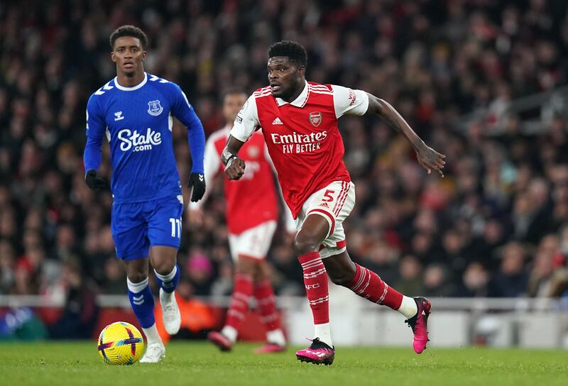 SUBS: Thomas Partey (Jorginho, 46') - 7. Came on in place of Jorginho at half time and kept things ticking in the centre of the pitch. Helped the Gunners dominate play. PA