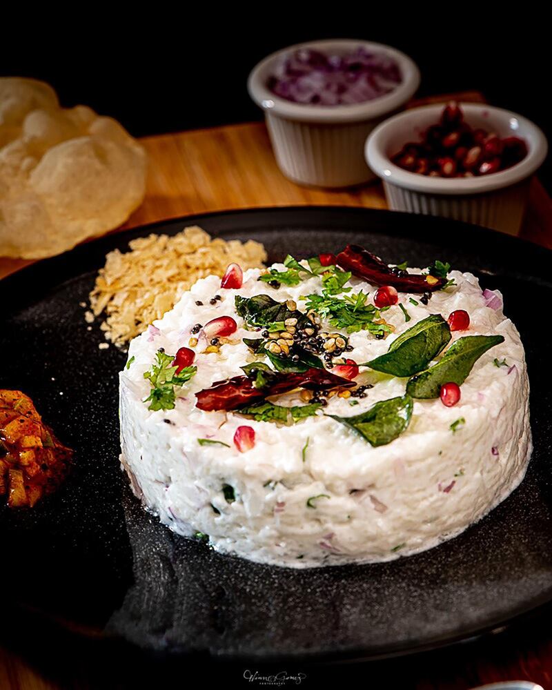 A photo of curd rice, by Winn Gomez. 'During the lockdown, I took my hobby indoors, trying to photograph whatever my wife cooks,' he says