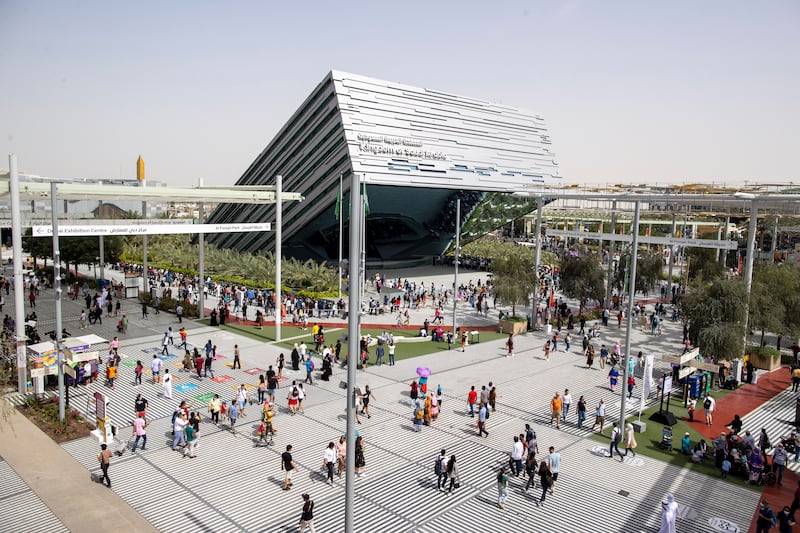 The Saudi Arabia pavilion. Photo: Expo 2020 Dubai