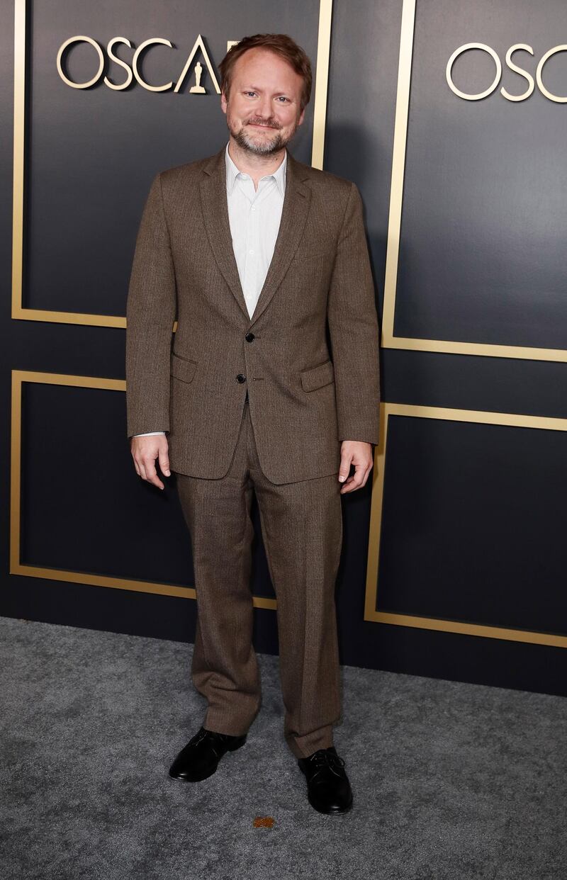 Rian Johnson arrives for the 92nd Oscars Nominees Luncheon in Hollywood, California, on January 27, 2020. EPA