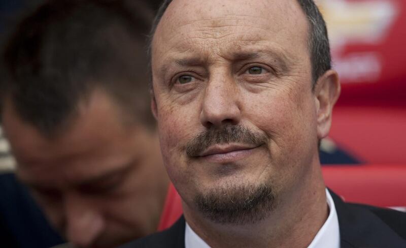 Rafa Benitez, the Napoli coach, talked about a man and his donkey this week. Jon Super / AP Photo