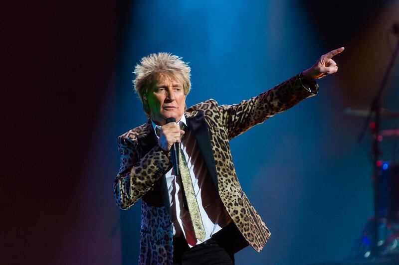 British singer and songwriter Rod Stewart stepped on stage to award Teodor Currentzis with the best composer statue at the Bravo Awards in Moscow on Sunday night - but football was on his mind. Supplied